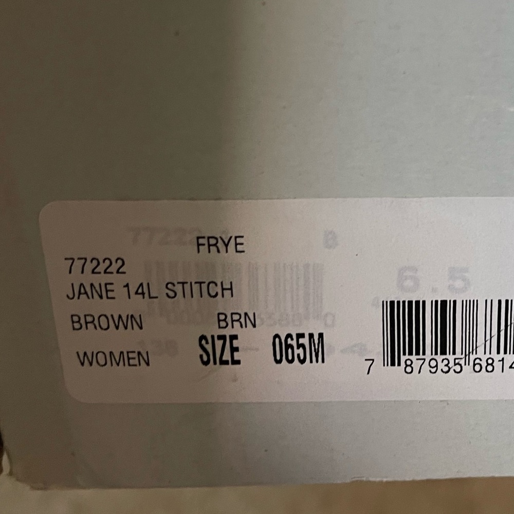 Frye Jane 14L Stitch Boots - Picture 6 of 6